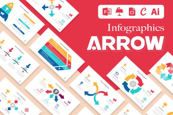 Arrow Infographics Templates Layout: Your Dynamic Design Ally
