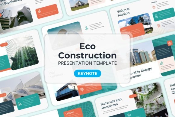 Eco Construction Keynote Templates: Build Your Brand Story