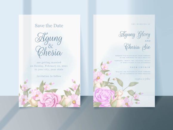 Elegant Floral Wedding Invitation Templates for Your Special Day