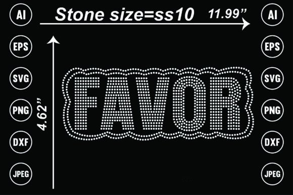 Elevate Your Brand with (favor) Rhinestone Templates Design