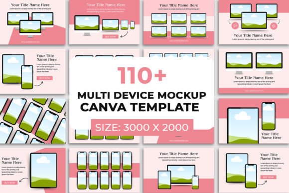 Elevate Your Digital Listings with Multi-Device Mockups