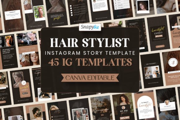 Elevate Your Salon Brand with Canva Story Templates