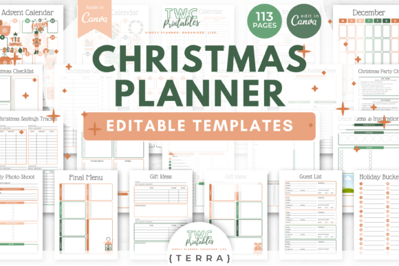 Master Your Holiday Chaos with Christmas Planner Canva Templates