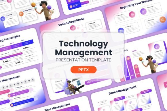 Master Your Pitch with Technology Management PPT Templates