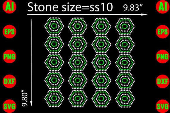 Pattern Rhinestone Templates: A Sparkling Design Asset