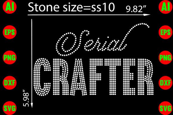 Serial Crafter Rhinestone Templates: Instant Creative Assets