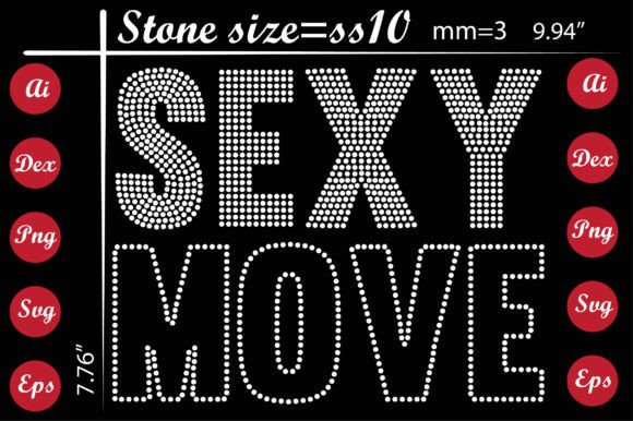 Sexy Move Rhinestone Templates: Sparkle Your Creations