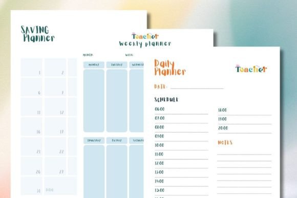Streamline Your School Year with Teacher Canva Planner Templates
