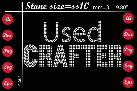 Used Crafter Rhinestone Templates: Design Guide